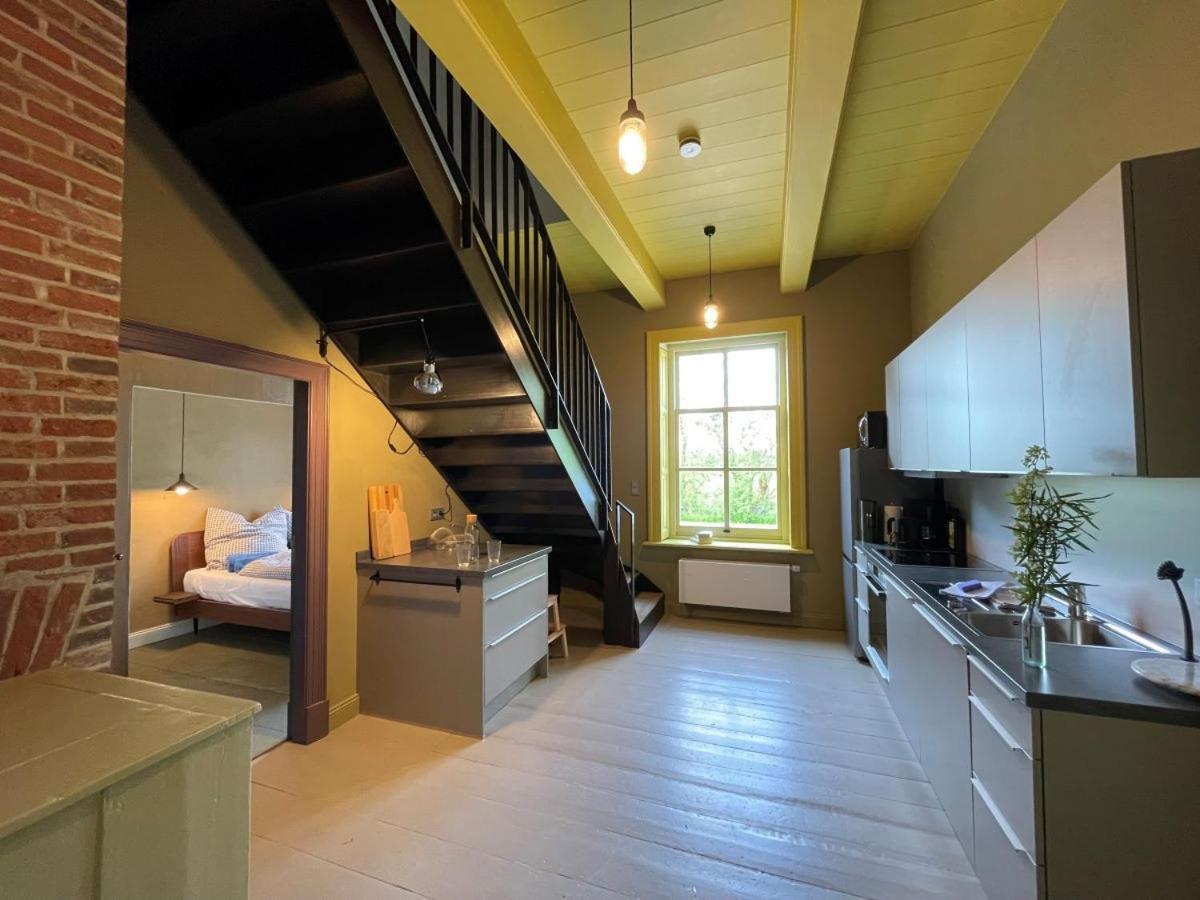 Mooi Stuv , Maisonettenwohnung , Gulfhof , Kachelofen Norden Ngoại thất bức ảnh