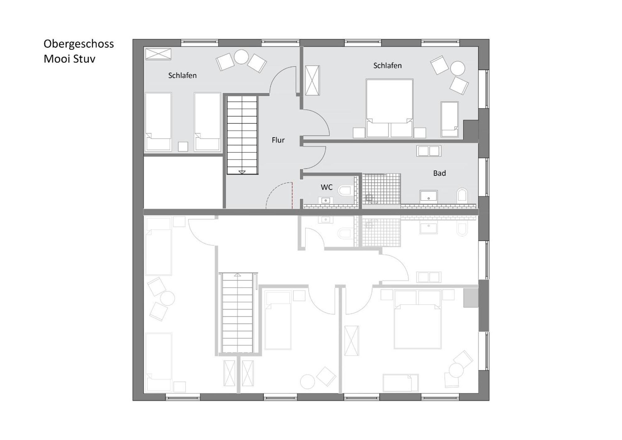 Mooi Stuv , Maisonettenwohnung , Gulfhof , Kachelofen Norden Ngoại thất bức ảnh