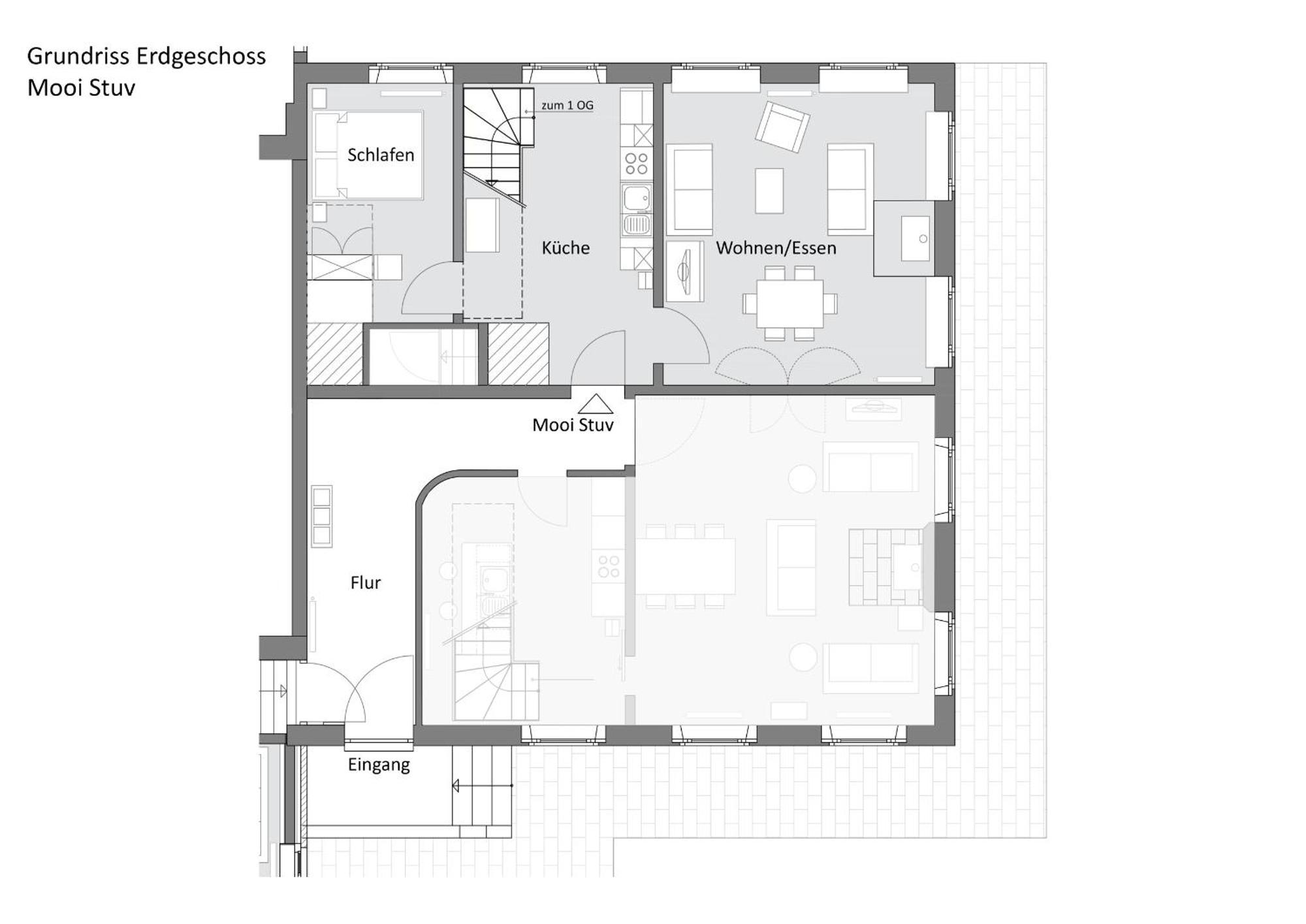 Mooi Stuv , Maisonettenwohnung , Gulfhof , Kachelofen Norden Ngoại thất bức ảnh